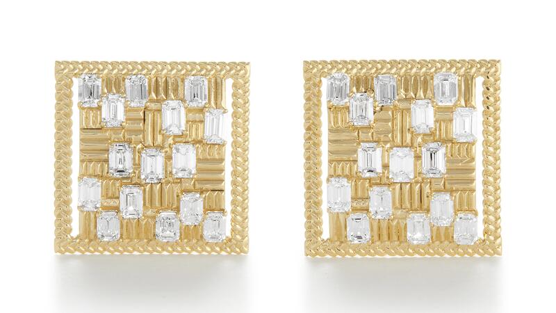 Gwen Beloti Woven Escena earrings